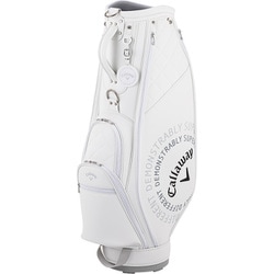 キャディバッグ レディス UPTOWN WMS 8.5型（46インチ対応） 3.1kg 口枠：5分割 ホワイト