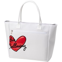 トートバッグ LOVE CALLAWAY TOTE WHT（ホワイト） W（上）535mm/（下）365mm×H350mm×D170mm 2025年モデル