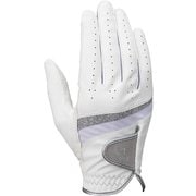 グローブ STYLE DUAL WMS WHT/GRY（ホワイト/グレー） 両手用 20cm 2025年モデル [ゴルフグローブ レディス]