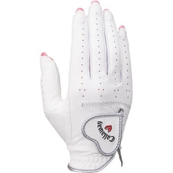 グローブ NAIL DUAL WMS WHT（ホワイト） 両手用 L： 20cm～21cm 2025年モデル [ゴルフグローブ レディス]