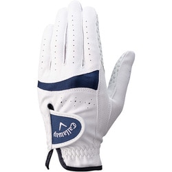 グローブ HYPER GRIP LH WMS WHT/NVY（ホワイト/ネイビー） 左手着用（右利き用） 18cm 2025年モデル [ゴルフグローブ レディス]