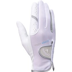 グローブ HYPER CL DUAL WMS WHT/SLV（ホワイト/シルバー） 両手用 20cm 2025年モデル [ゴルフグローブ レディス]
