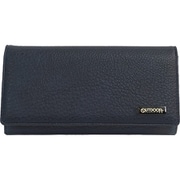 OUTDOOR PRODUCTS メタルプレート エイジング合皮 長財布 NAVY 22469100