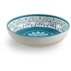 割れない食器 電子レンジ 食洗機対応 Moroccan Medallion （モロッカンメダリオン） サービングボウル 直径約20cm newWave（電子レンジ対応樹脂）製食器 PAN5080MBMTD