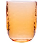 割れないグラス 食洗機可 Vasaio （ヴァサイオ） ステムレス ドリンクグラス コップ 約410ml トライタン樹脂製 オレンジ PVHDF146AORG