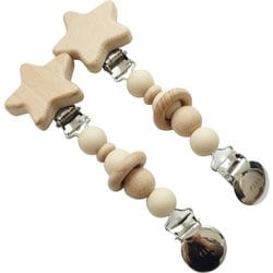 blanket clip C（ブランケットクリップ） milk（ミルク） クリップ：星 BCS-ML
