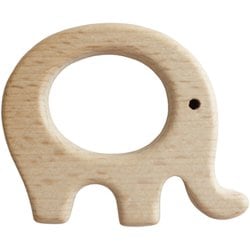 wood teether 木製歯固め ぞう TW-ZOU