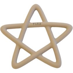 silicon teether Star ほし シリコーン歯固め mocha（モカ） TS-SMC