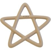 silicon teether Star ほし シリコーン歯固め mocha(モカ) TS-SMC