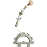 holder×恐竜 teether fikaオリジナルパッケージ付き ホルダー歯固めセット green(グリーン) GIF-HKGRE