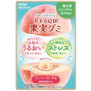カネカQ10 果実グミ ジューシーピーチ味 40g