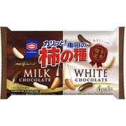 【限定】亀田製菓 柿の種 ミルクチョコ＆ホワイトチョコ 73g