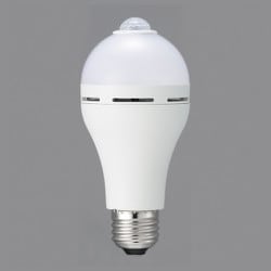 バッテリー内蔵センサー電球 60W相当 電球色 LDA8LGBP