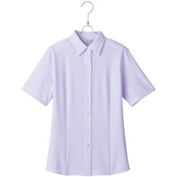 HCB4000-082-5 [ピエ 半袖ブラウス HCB4000 パープル 5]