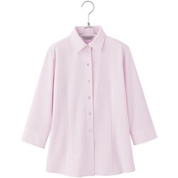 HCB4107-038-21 [ピエ 七分袖ブラウス HCB4107 ピンク 21]