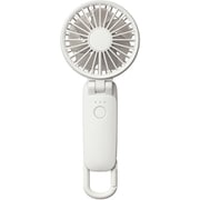 Silky Wind Mobile 3.2 ハンディ扇風機 二重反転ファン カラビナ付き ライトグレー 9ZF040RH08