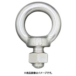 IBN-10-SUS [HIーLEAD アイボルト（1種ナット付） SUS304/ステンレス M10 並目 18L 穴径25Φ]