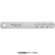 SK 目盛付シクネスゲージ リーフ 100mm S100-05M