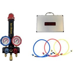 BBK サイトグラス付ミニマニホールドローターリーホースセット SGM-SR