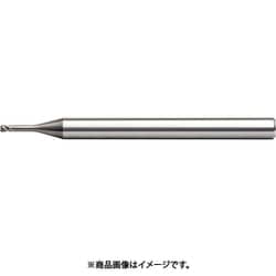 ユニオンツール HMGコート4枚刃 ロングネックラジアスエンドミル 外径0.4×コーナー半径R0.1×有効長1×刃長0.24×首径0.38×全長38 VHGLRS4004-01-010