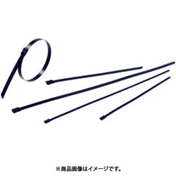 YLS-4.6-100BC [TY-MET ポリエステルコーティング316ステンレススチールタイ（ボールロックタイプ） 幅4.6X長さ100mm 100本入り]