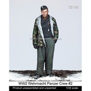 Man35193 1/35 WWII ドイツ 冬季の国防軍戦車兵 #2 [組立式プラスチックモデル]