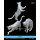 Man1602 1/16 動物セット ネコ [組立式プラスチックモデル]