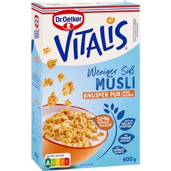 Dr.Oetker ビタリス・レススイート・ミューズリー ピュア 600g