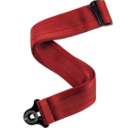 ギターストラップ ストラップロック構造搭載 Autolock Guitar Strap Skater Series Blood Red 50BAL11