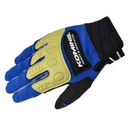 GK-135 GLOVES PRO ADVANCE BLU/YEL M 06-135-BL/YE-M