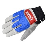 GK-135 GLOVES PRO POLICE GRY/RED M 06-135P-GY/RE-M