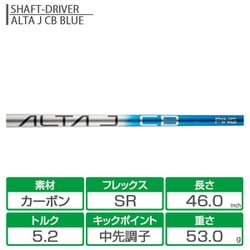 PING G440MAX10.5° ALTA J CB BLUE SRシャフト PING G440 ALTA J CB BLUE (R/SR/S) ドライバー用スリーブ付