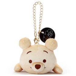 ディズニーキャラクター Nuiパン チェーンストラップマスコット キャラクターパン プー(おねんね)