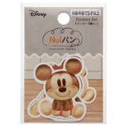 ディズニーキャラクター Nuiパン ステッカー 3種セット キャラクターパンセット ミッキー&ミニー&プー