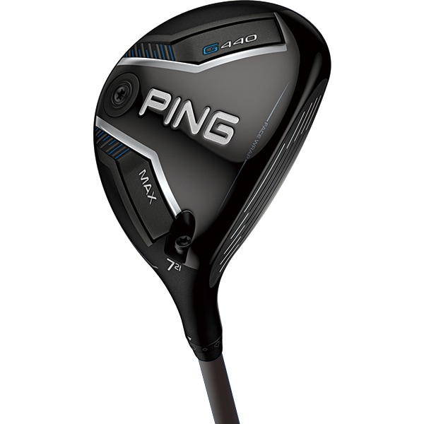 G440 MAX フェアウェイウッド PING TOUR 2.0 BLACK 75（カーボン）（S） 7W ロフト角21° 2025年モデル [ゴルフ フェアウェイウッド]