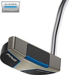 スコッツデール DS72（ディーエス 72） パター ストレート 34.5インチ PP58 ミッドサイズ（ブラック/ブルー） 2025年モデル