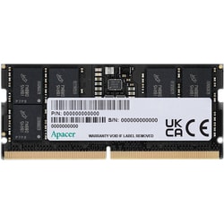 ノートPC用 メモリモジュール PC5-38400（DDR5-4800）対応 16GB 262pin DDR5 SDRAM SO-DIMM FS.16G2A.PTH