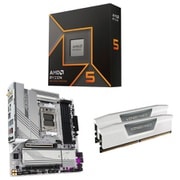 ASKドリームパック GIGABYTE(AMD Ryzen 5 9600X W/O Cooler+GIGABYTE B650M AORUS ELITE AX ICE+CORSAIR VENGEANCE DDR5 (PC5-48000) 32GB White ASK-R9600X-GIGAB650SET
