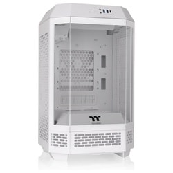 The Tower 250 Snow 3面強化ガラスパネル採用 八角柱スタイル ミニタワー Mini-ITX PCケース CA-1Z9-00S6WN-00