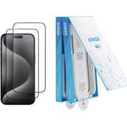 A720A00E [Anker Easy Fit ガラスフィルムキット HD for iPhone 16 Plus / 15 Plus 2枚セット]
