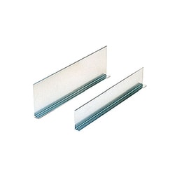 アルミL型曲げ板 LAシリーズ 60×10×200mm t=1.0mm シルバー LA-3