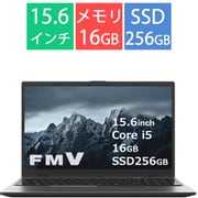 ノートパソコン FMV/Liteシリーズ/15.6型/Corei5-1235U/メモリ 16GB/SSD 256GB/Windows 11 Home/Microsoft 365 Basic+Office Home & Business 2024/ブライトブラック/ヨドバシカメラ限定モデル FMV5315JBC