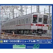 32012 Nゲージ 完成品 東武10030型リニューアル車（東武スカイツリーライン・11436＋11447編成）8両編成セット（動力付き） [鉄道模型]