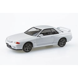 069202 楽プラ スナップキット No.14-CW 1/32 ニッサン R32 スカイライン GT-R クリスタルホワイト [組立式プラスチックモデル]