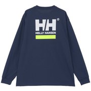 L/S Square Logo Tee ユニセックス カットソー (ON) XLサイズ HH32521