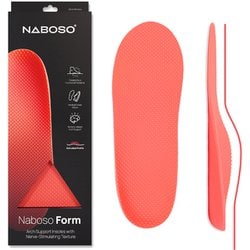S070820026 [Naboso フォームインソール N6 MEN’S：27.0-27.5cm/WOMEN’S：27.5-28.0cm レッド]