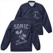 ソニック・ザ・ヘッジホッグ コーチジャケット ソニック カレッジ NAVY Sサイズ