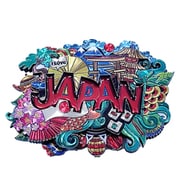 木製 エッチングマグネット JAPANカルチャー NB-JWE206