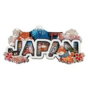 木製 エッチングマグネット 柴犬JAPAN 茶 NB-JWE282