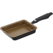 卵焼き器 13×18cm エッグパン ガス火専用 マットブラック プレミアム スピンコート ND-2766